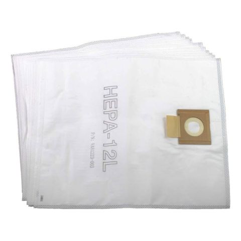 Nilfisk VA81399-P10 12L Microfibre Dust Bag Pack of 10