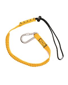 Guardian 42104 Bungee Tool Tether + Stainless Steel Carabiner (Pack Of 10)
