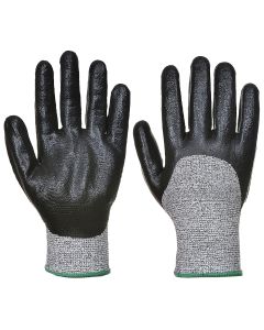 Portwest A621 Black Nitrile Foam Work Gloves