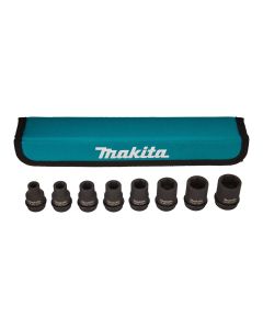 Makita E-02989 1/2" Impact Socket Set 8mm - 21mm + Pouch