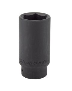 Draper 30870 Expert 30mm 1/2-Inch Square Drive Hi-Torq Deep Impact Socket