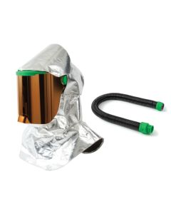 GVS 16-010-24-CE Z-Link Radiant Heat Respirator With Aluminized Shoulder Cape