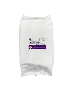 Allied B81210055 Sanisafe 4C Flow-Wrap Disinfectant Wipes