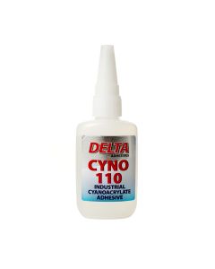 Delta CYNO 110 Cyanoacrylate Bonding Adhesive 50g Clear