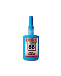 Delta D66 Fast Cure Stud Grade Threadlock Adhesive 50ml Red