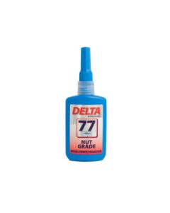 Delta D77SC Slow Cure Nut Grade Threadlock Adhesive 50ml Blue