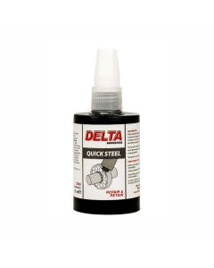 Delta D560 Quick Steel Repair & Retain Adhesive 75ml Silver
