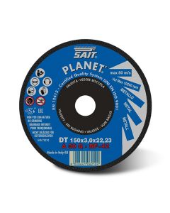 Sait 006200 PLANET Metal Cutting Disc 115mm (Pack Of 10)