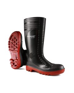 Dunlop A252931 Acifort Ribbed Safety Wellington Boots SB P A FO SRA