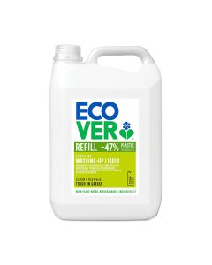 Ecover 4004570 Sensitive Skin Washing Up Liquid Lemon & Aloe Vera 5L