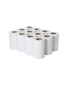 Enigma CHW160 2 Ply White Mini Centrefeed Roll Pack of 12