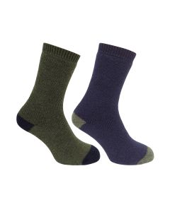 Hoggs of Fife 1904 Country Short Socks (Twin Pack)