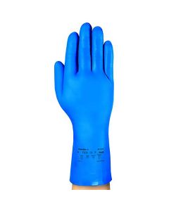 Ansell 37-310 AlphaTec Blue Nitrile Gauntlet