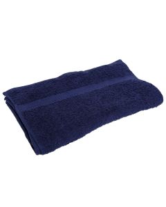 Navy Bath Towel 400g