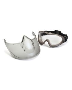 Pyramex EGG504TSHIELD Capstone Shield Anti-Fog Goggles and Face Shield