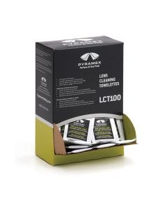 Pyramex LCT100 Lens Cleaning Towelettes