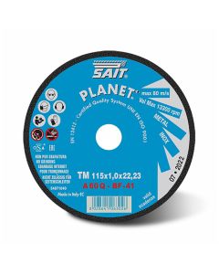 Sait 006303 PLANET Super Thin Flat Cutting Disc 125mm
