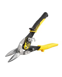 Stanley 2-14-563 FatMax Straight Cut Compound Action Aviation Tin Snips 250mm (10")