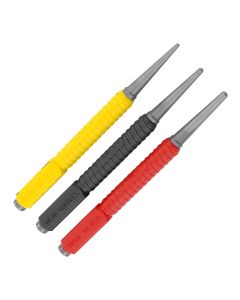 Stanley 0-58-930 DynaGrip 3 Piece Nail Punch Set
