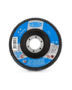 Tyrolit 34318364 2in1 Zirconium Flap Disc 115mm 40G