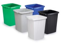 Durable 1800474 Durabin Square Waste Bin 90L