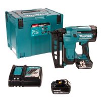 Makita DBN600RTJ 18v Li-ion Cordless 16G Finishing Nailer 2 x BL1850B