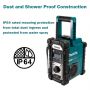 Makita DMR110 18V LXT DAB+ Digital Job Site Radio Blue