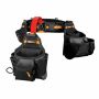 ToughBuilt TB-CT-101-4P Contractor Tool Belt & Pouch Set 4PC 