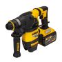 Dewalt DCH333X2 18V/54V XR Flexvolt Cordless Brushless SDS Drill c/w 2 x 9.0Ah Batteries, Charger + Kit Box