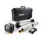 ToughBuilt TB-H2S4-LL-M150-R1 360 Rotary Laser Level Kit + Rolling Laser Receiver