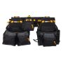 ToughBuilt TB-CT-101-4P Contractor Tool Belt & Pouch Set 4PC 