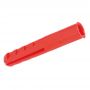 Rawlplug Plastic Plugs Red 3.5-5mm 