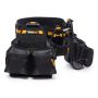 ToughBuilt TB-CT-101-4P Contractor Tool Belt & Pouch Set 4PC 