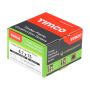 Timco 75IN Timber Frame Construction & Landscaping Screws 6.7 x 75 Hex Green Organic (Box 50)