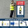 Werner 85032 Telescopic Soft Close Extension Ladder 3.2M 11 Rung + Stabiliser Bar