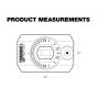 ToughBuilt TB-H2-L-4R 360° Magnetic Pocket Level