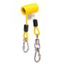 Guardian 42106 Wire Coil Tool Tether With Swivel Carabiner