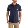 Carhartt 103569 Force Relaxed Fit Short Sleeve Pocket Polo Shirt
