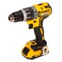Dewalt DCD796D2 18V XR Cordless Brushless Combi Drill + 2 x 2.0Ah XR Batteries