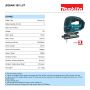 Makita DJV180Z 18v Li-ion Cordless LXT Jigsaw Body Only