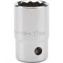 Draper Expert 34429 1/2in Square Drive Hi-Torq 12 Point Socket 17mm