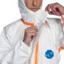 DuPont Tyvek 800 J TJ0198TWHPI Hooded Coverall