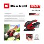 Einhell TE-OS 18/150 Li Solo 18V Cordless Multi Sander (Body Only)