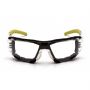 Pyramex ESGL10210STMFP H2MAX Clear Anti-Fog Lens Safety Glasses
