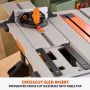 Evolution R255TBL Portable Jobsite Table Saw 240v  C/W Multi Material TCT Saw Blade