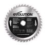 Evolution FW185TCT-40 Fine Wood Circular Saw Blade 185mm 40T