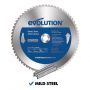 Evolution 66TBLADE 66T TCT Mild Steel Cutting Saw Blade 355mm R355CPS & S355CPS