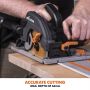 Evolution R185CCSX Multi Material Circular Saw 240V + 3 x 340mm Guide Rail Set