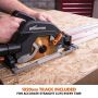 Evolution R185CCSX Multi Material Circular Saw 240V + 3 x 340mm Guide Rail Set