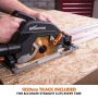 Evolution R185CCSX Multi Material Circular Saw 240V + 3 x 340mm Guide Rail Set